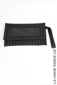 LH W795 POCHETTE Punto Milano & Cloth Black FW 25/26