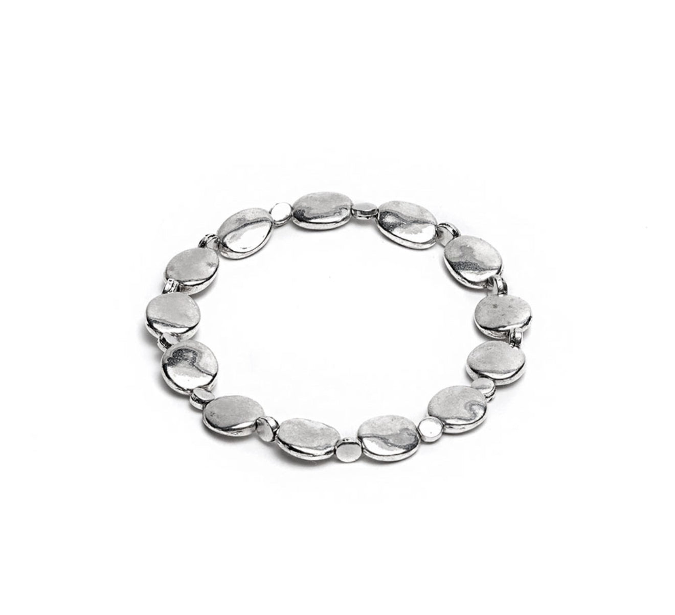 Vestopazzo lo00068 bracciale 2 tondi piatti