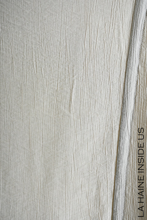 LH W5309 DRESS Over Fluid Viscose Embossed Beige