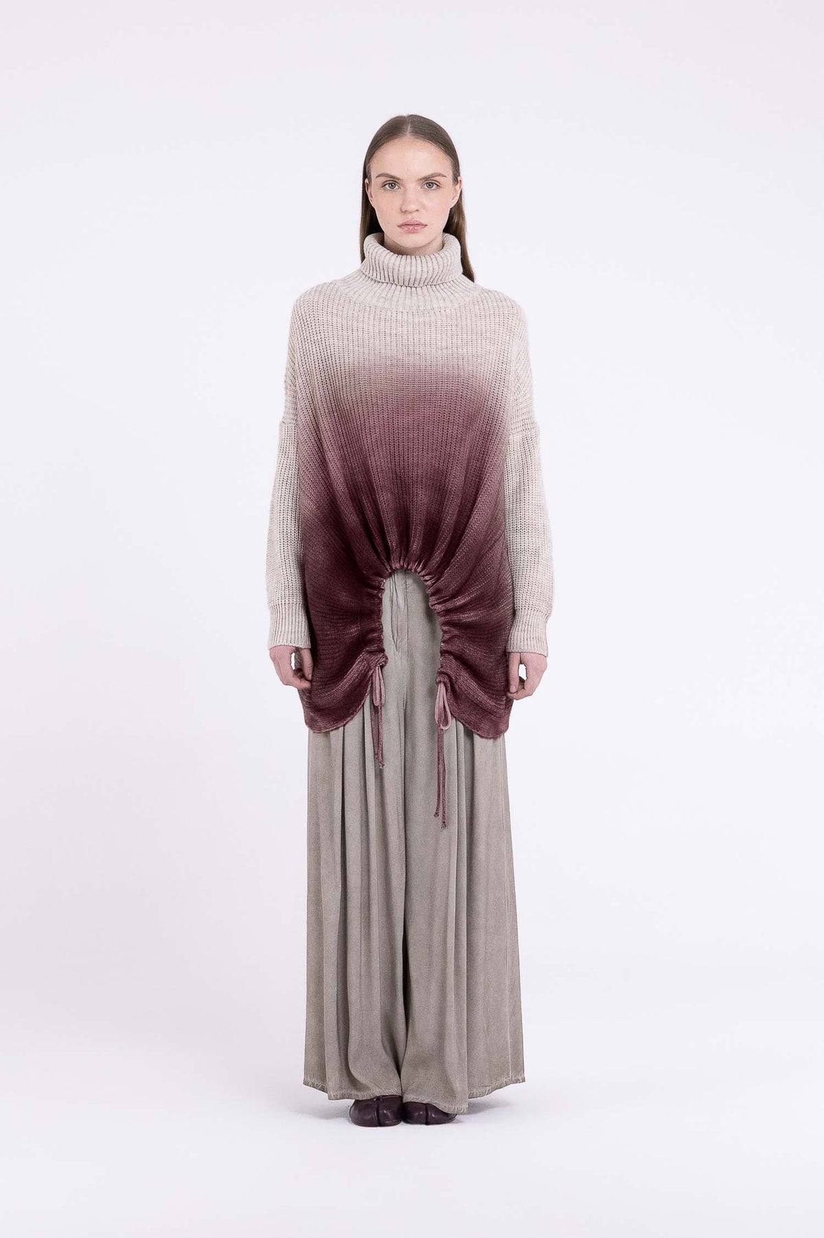 Sanctamuerte S394 Maxi Maglia collo alto ( diversi colori )