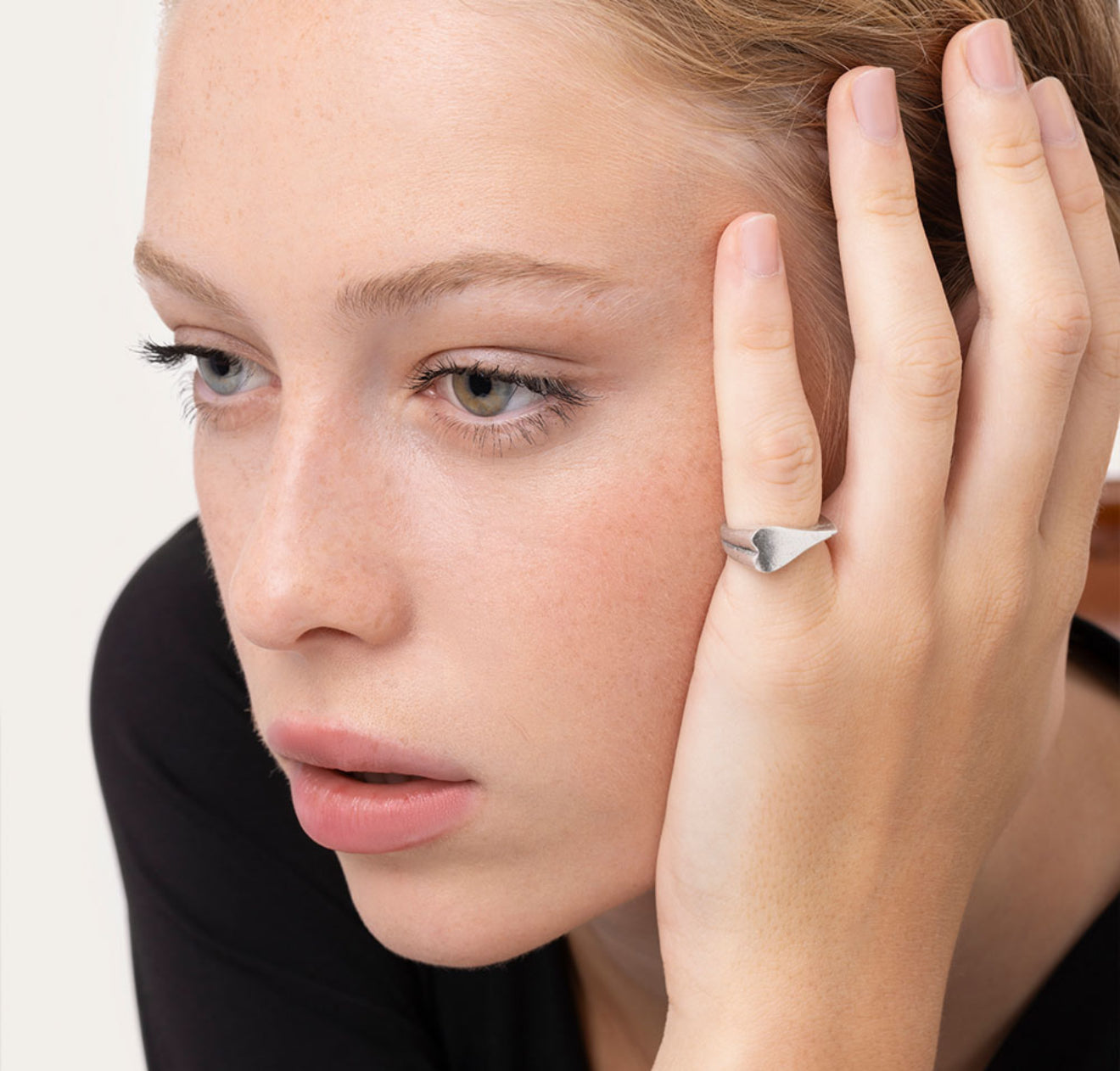 Vestopazzo lo82512 anello mignolo cuore