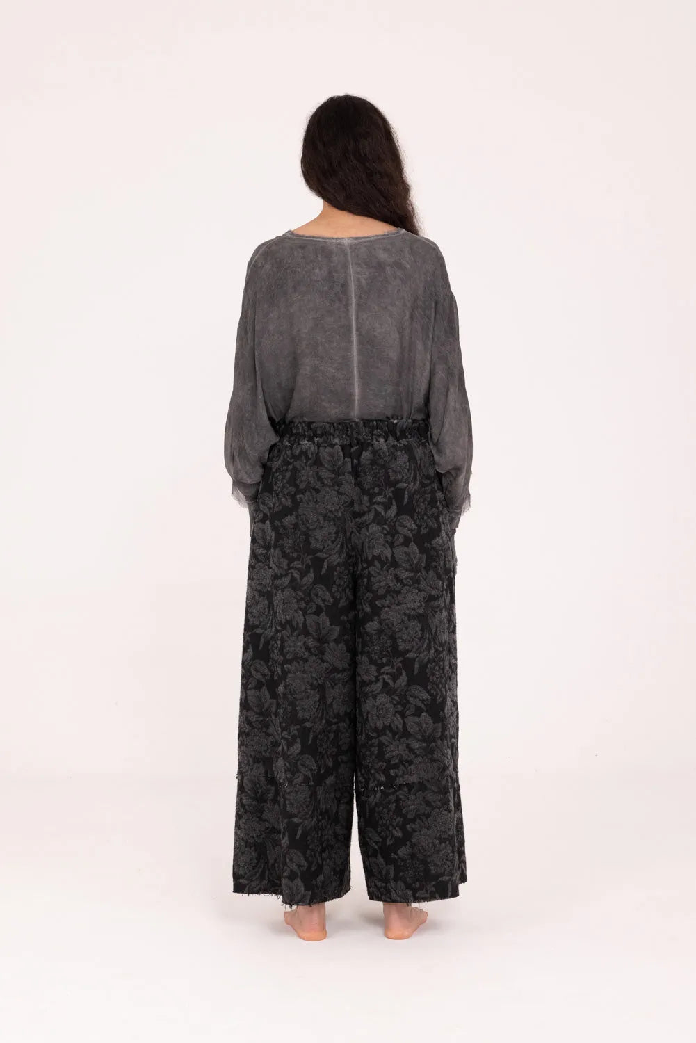 Sanctamuerte S192 Pantalone palazzo