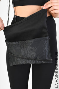 LH LW791 POCHETTE Nylon & Cloth Black FW 25/26