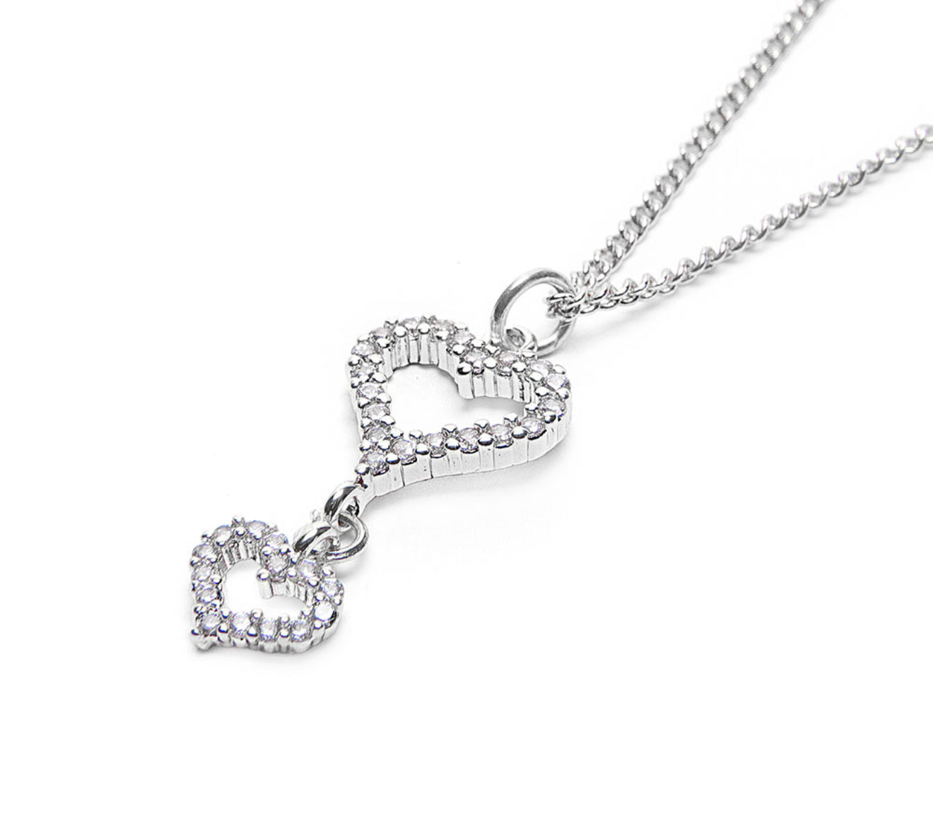 Vestopazzo ks2004 collana cuori brillanti