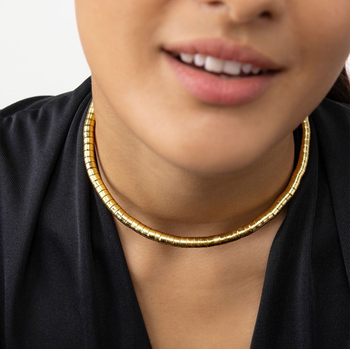 Vestopazzo kleiner Vintage-Rundhalsausschnitt mit Schlangenmuster DD00034