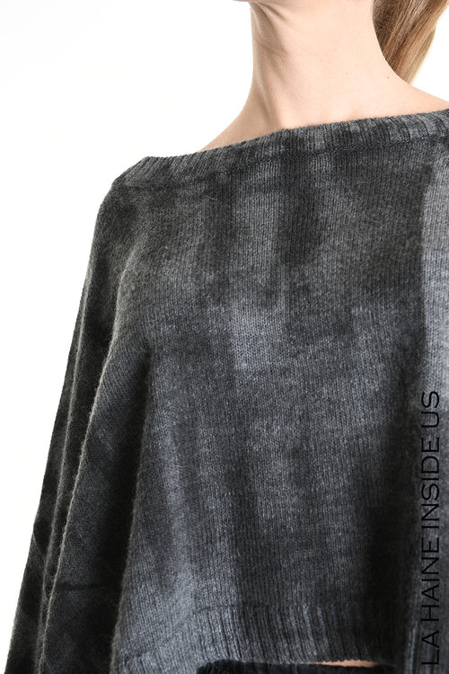 LH W5134 MAGLIA Crop Over Finezza 7 ( diversi colori)