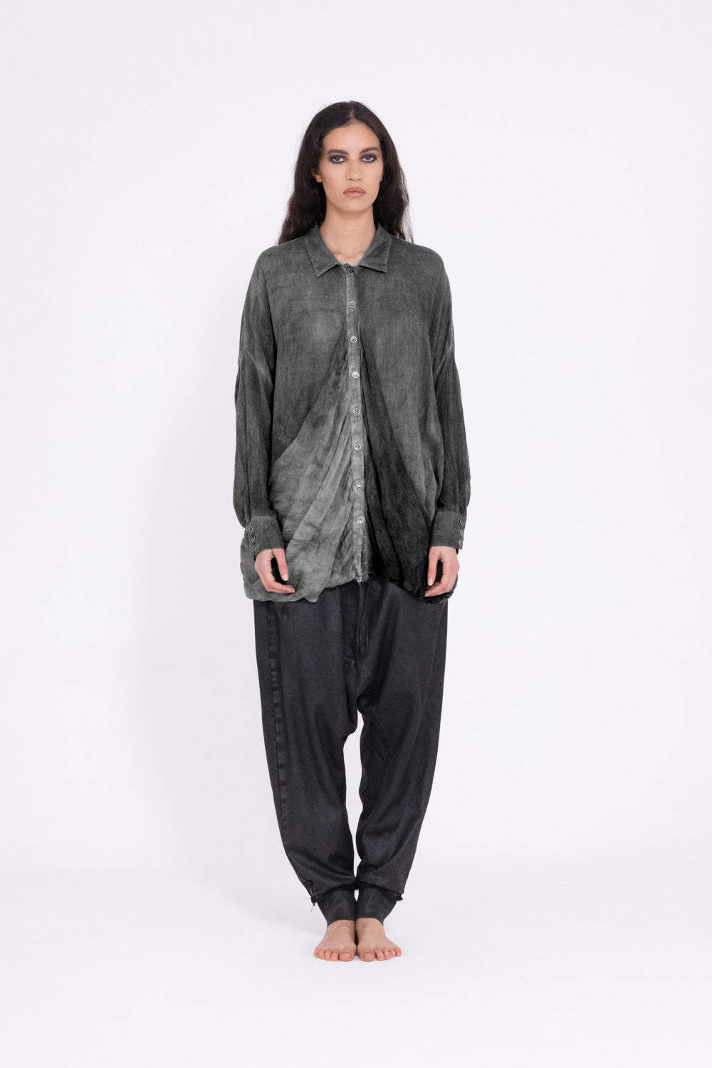 Sanctamuerte S156 Camicia tasche a gronda