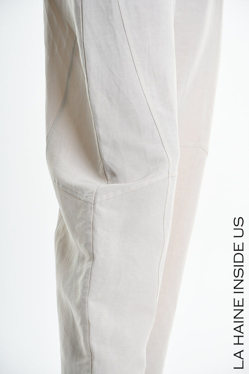 LH W5318 TROUSER Balloon Linen Viscose Sand