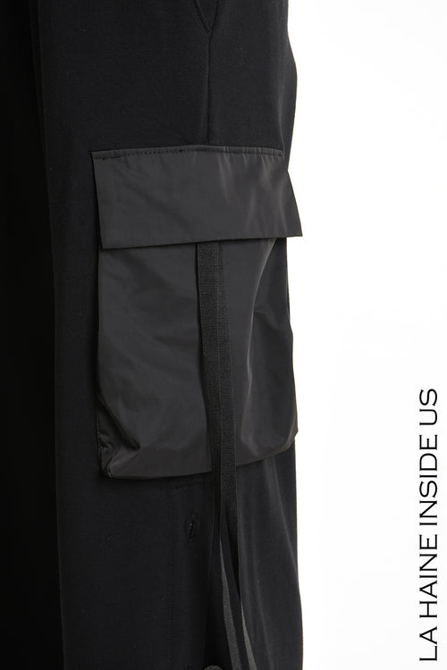 LH W5251 TROUSER Wide Fit Fleece Stretch & Nylon Black