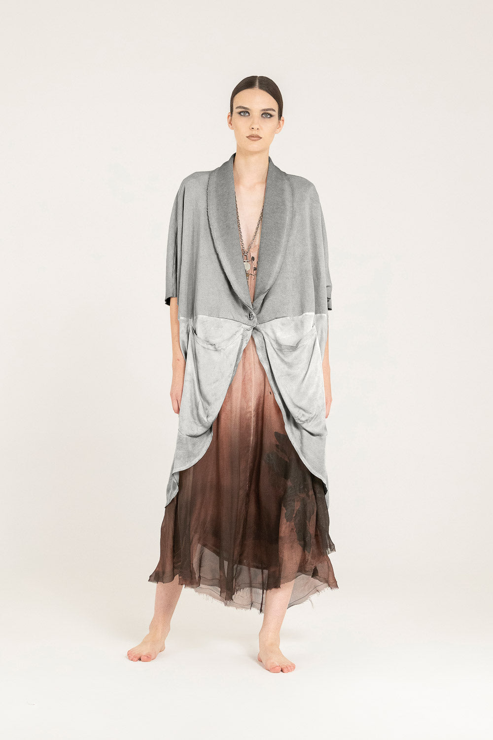 Sanctamuerte s368 blazer linea kimono
