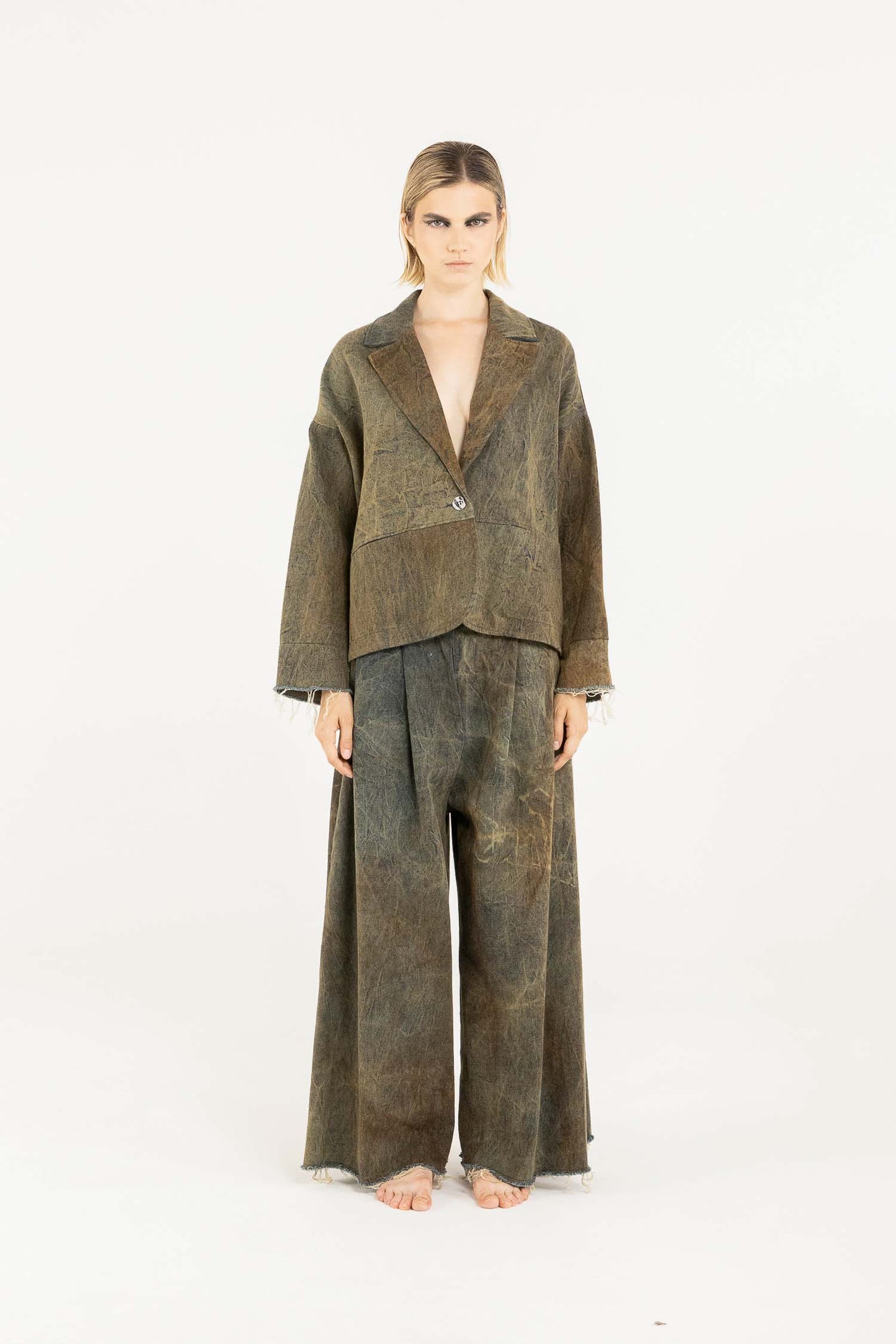 Sanctamuerte s338 blazer boxy