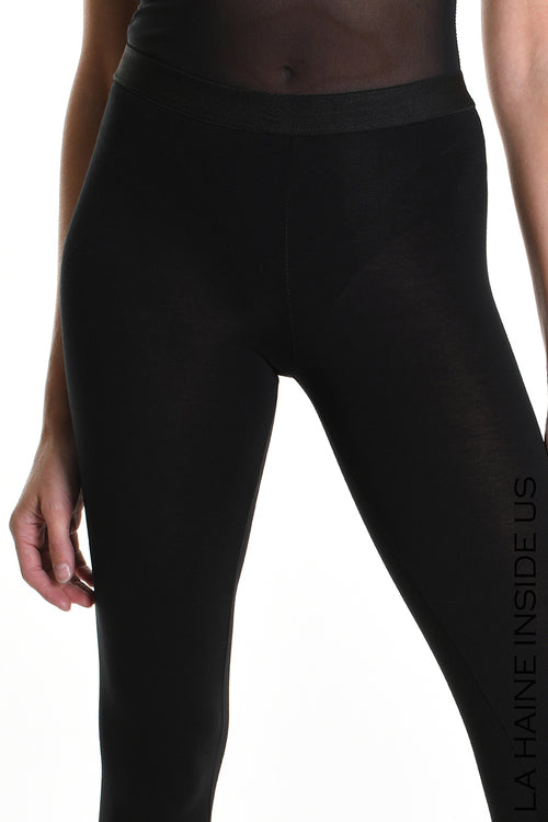 LH HEL LEGGINGS Jersey Viscose Black FW 25/26