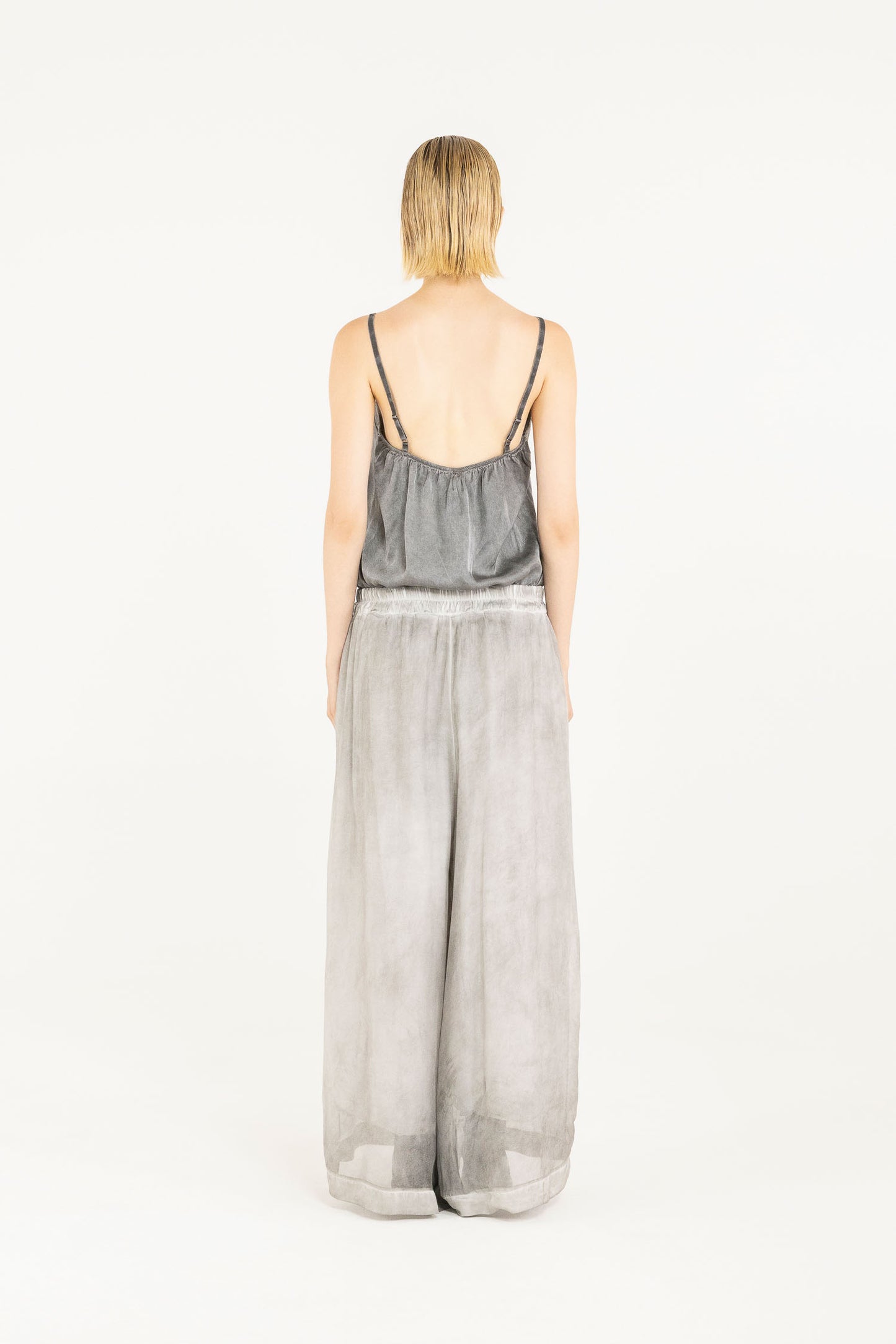 Sanctamuerte s281 pantaloni palazzo