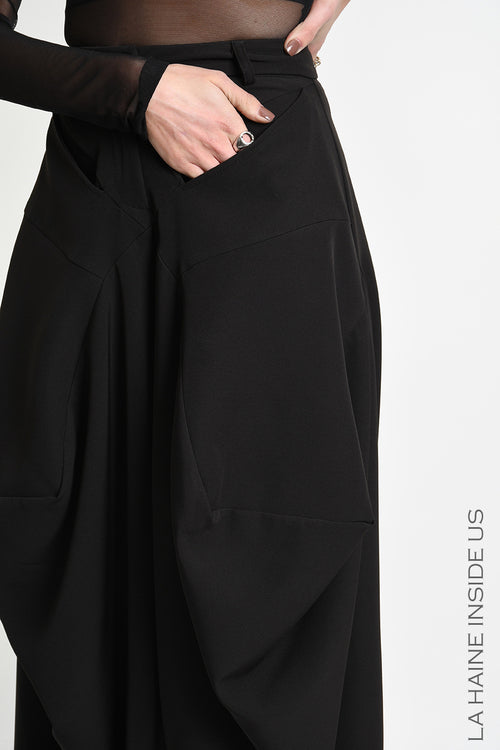LH W5517 TROUSER Over Tecno Stretch Black