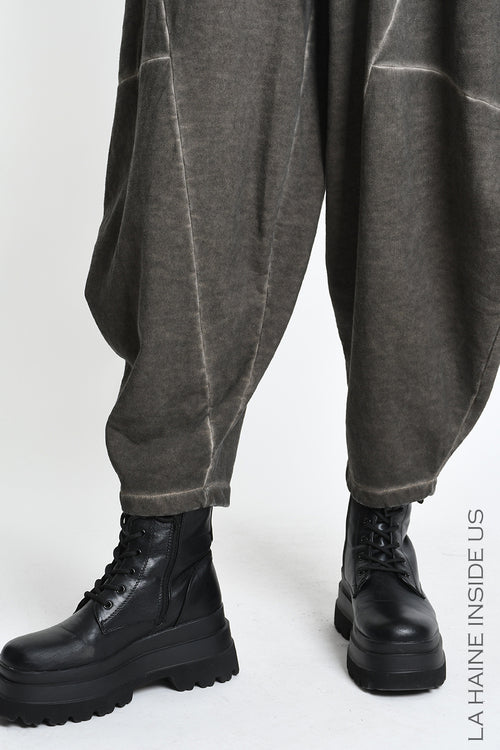 LH W5460 TROUSER Over Balloon Fleece Dyed Cold Beige
