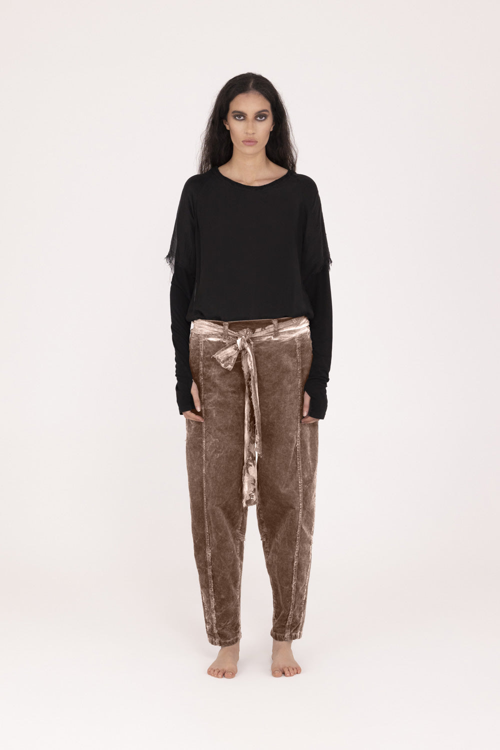 Sanctamuerte S187 Pantalone semi baggy ( diversi colori)