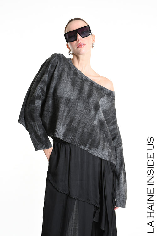 LH  W5134 MAGLIA Crop Over Finezza 7 ( diversi colori)