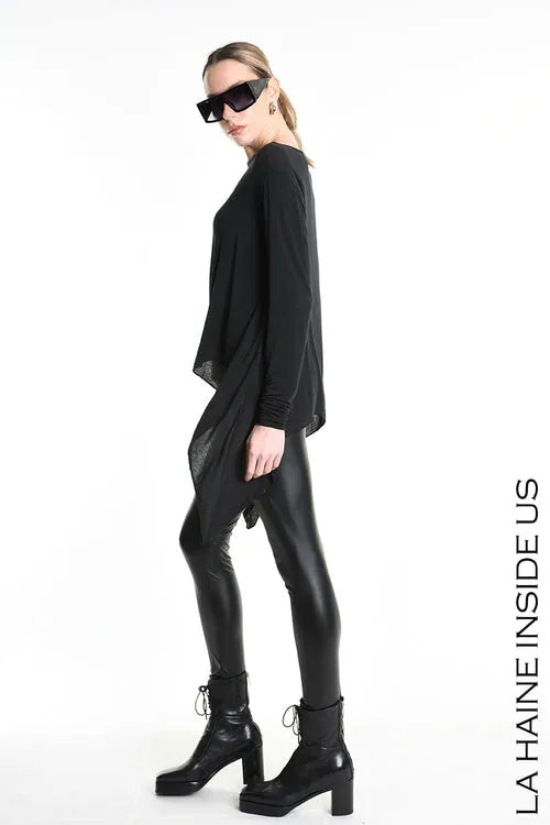 Lh W5206 MAGLIA Regular Asimmetrica in Modal Cashmere (diversi colori)