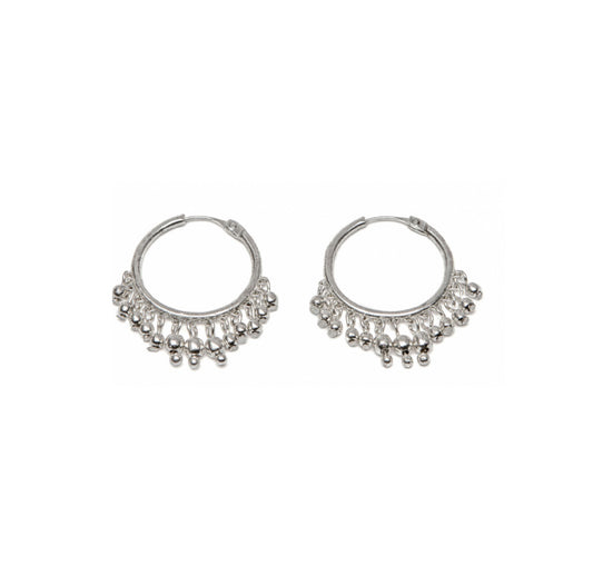 Vestopazzo MI3107 hanging ball circle earrings 