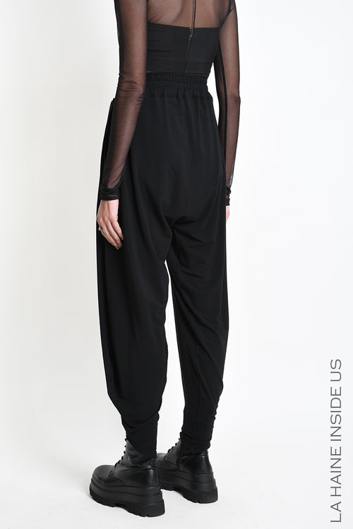 LH W5392 TROUSERS Balloon in Bamboo Jersey