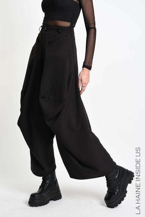 LH W5517 TROUSER Over Tecno Stretch Black