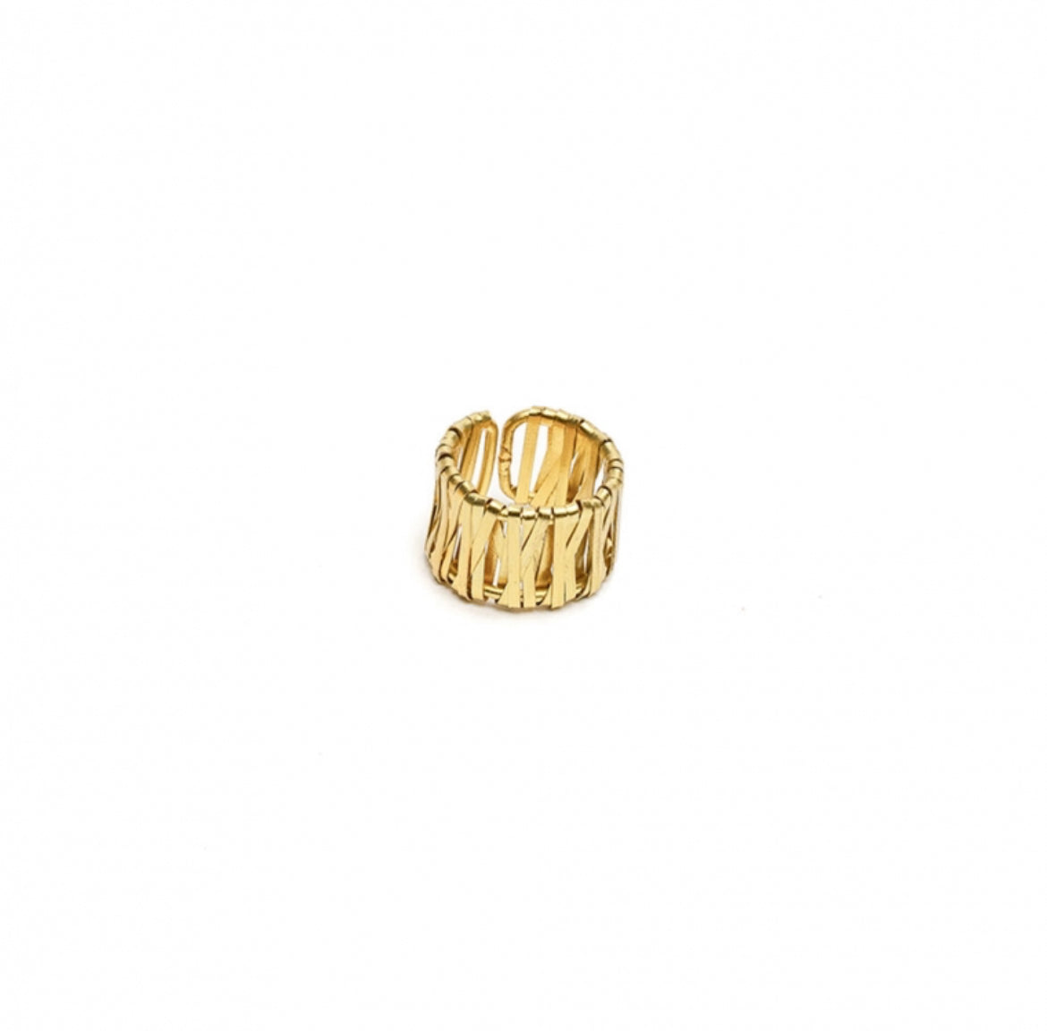 Vestopazzo wrought geo ring DD15016 