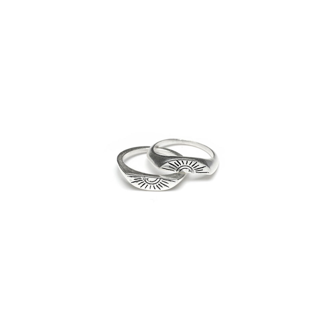 Vestopazzo double half sun ring LO82146