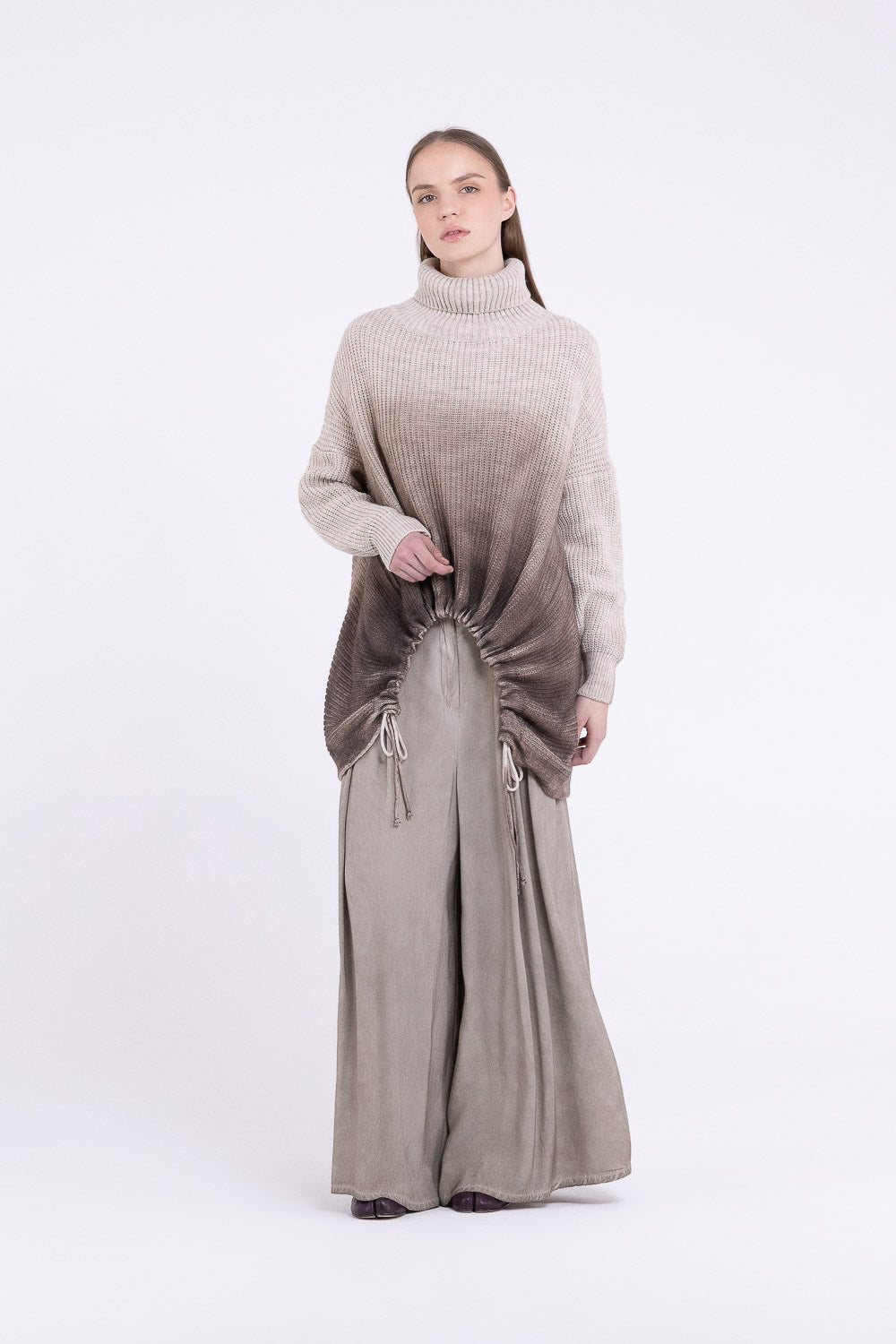 Sanctamuerte S394 Maxi Maglia collo alto ( diversi colori )