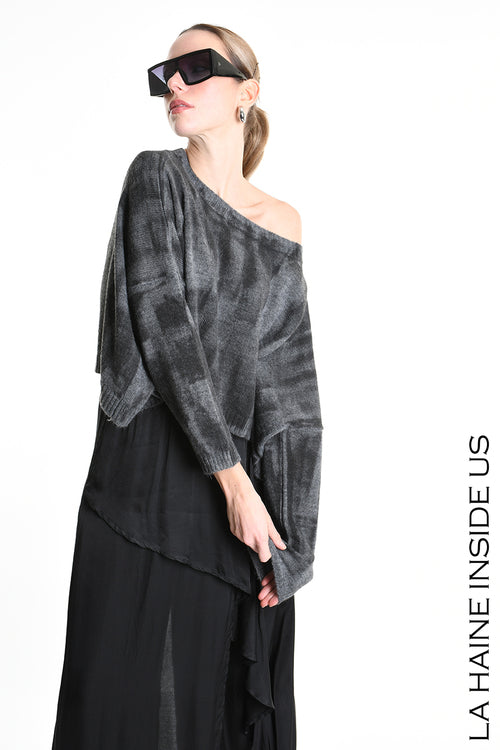 LH  W5134 MAGLIA Crop Over Finezza 7 ( diversi colori)