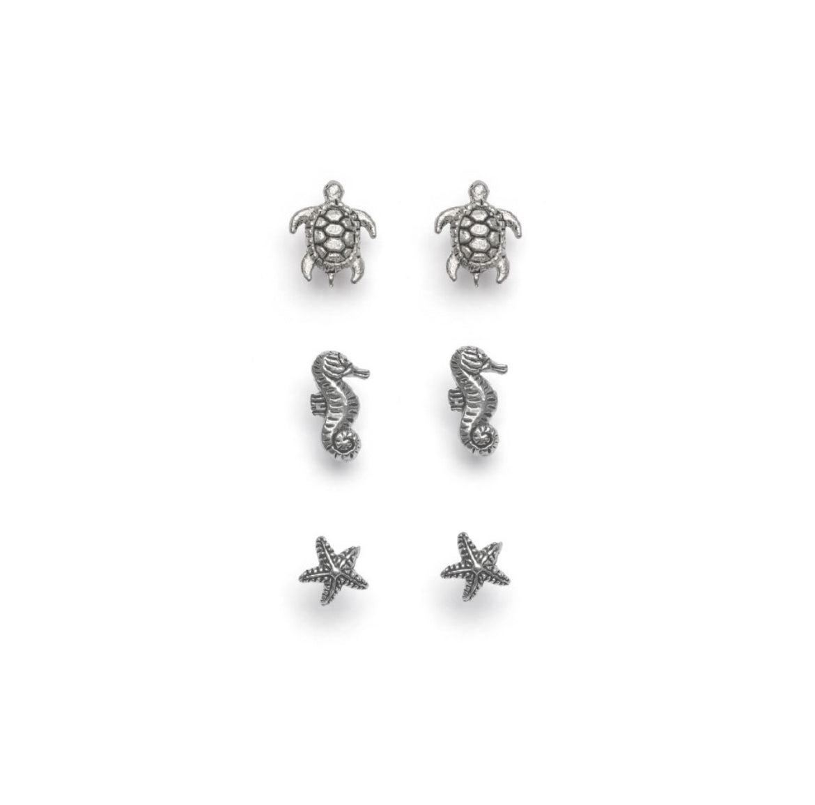 Vestopazzo earrings 3 pairs sea LO80278 