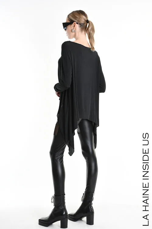 Lh W5206 MAGLIA Regular Asimmetrica in Modal Cashmere (diversi colori)