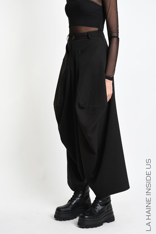 LH W5517 TROUSER Over Tecno Stretch Black