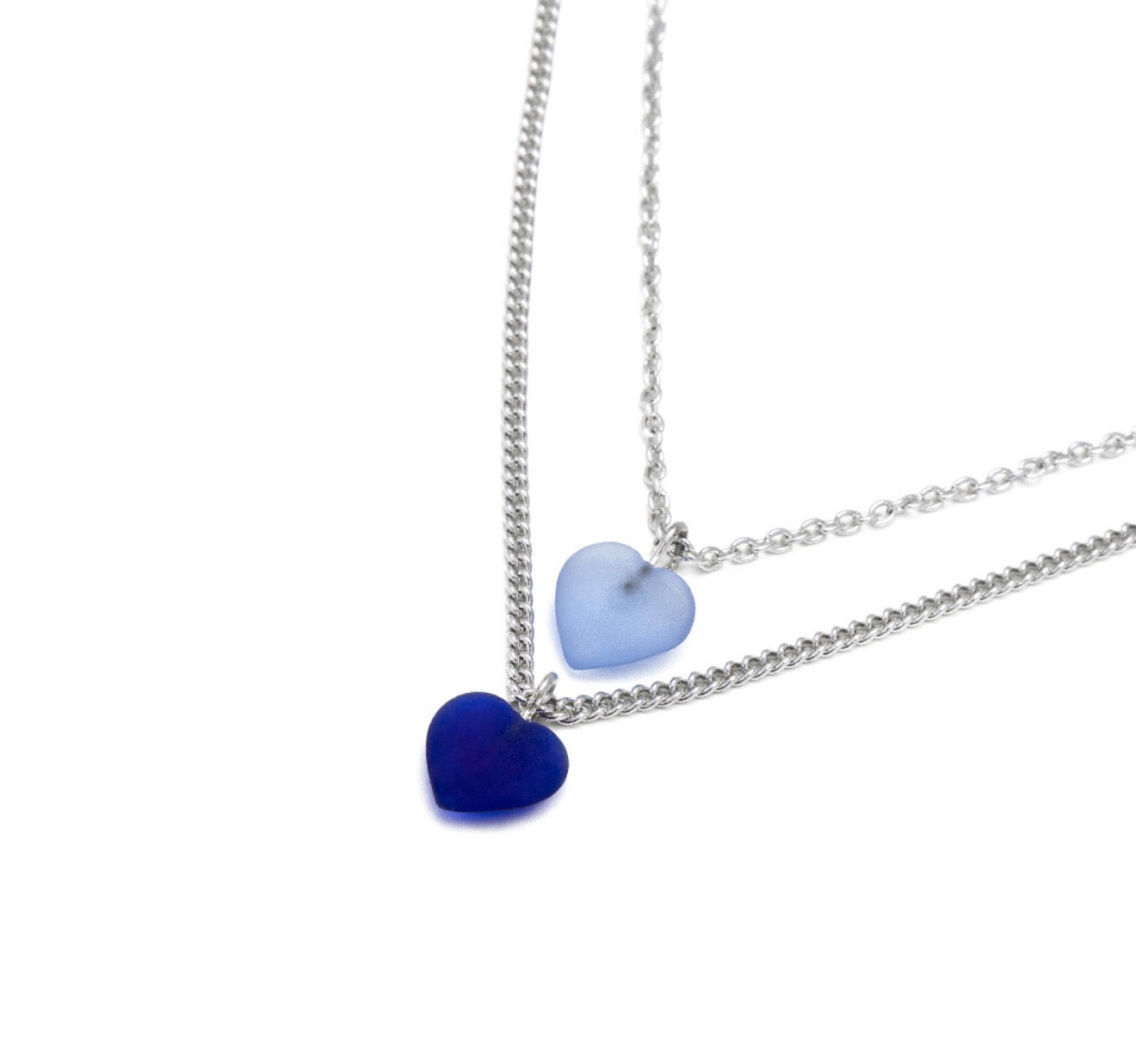 Vestopazzo GLR1008 collana due catene cuori