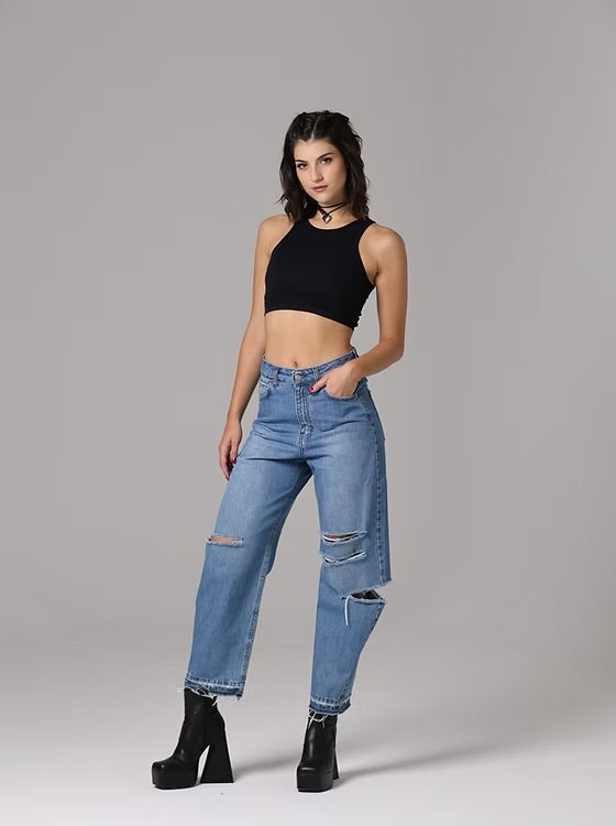 #Gisar Jeans Penny con tagli