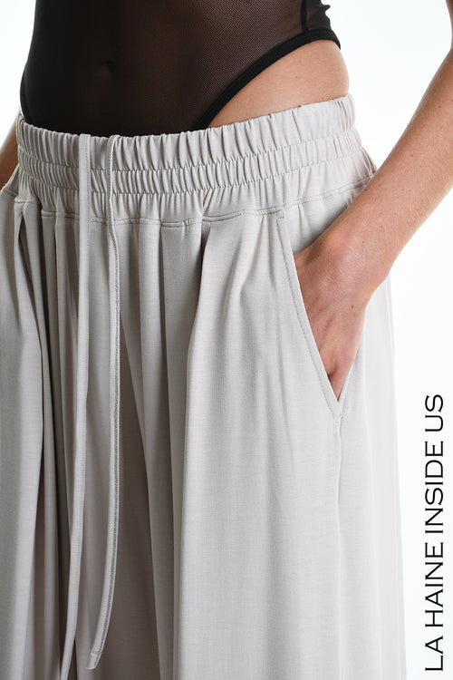 LH  W5271 TROUSER Wide Jersey Bamboo ( diversi colori)