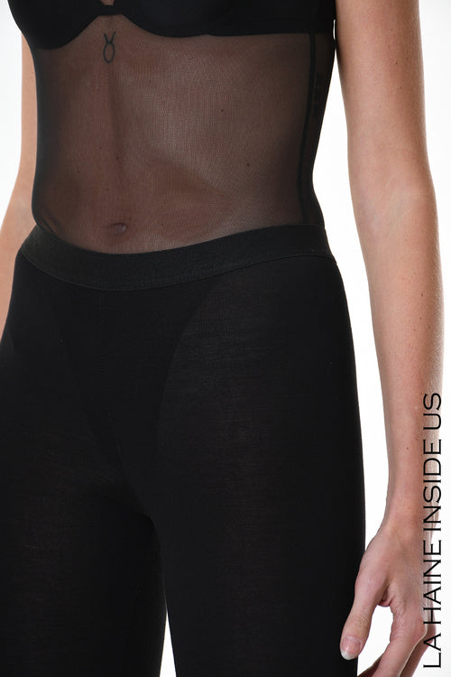 LH HEL LEGGINGS Jersey Viscosa Nero