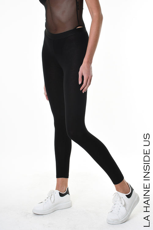 LH HEL LEGGINGS Jersey Viscosa Nero