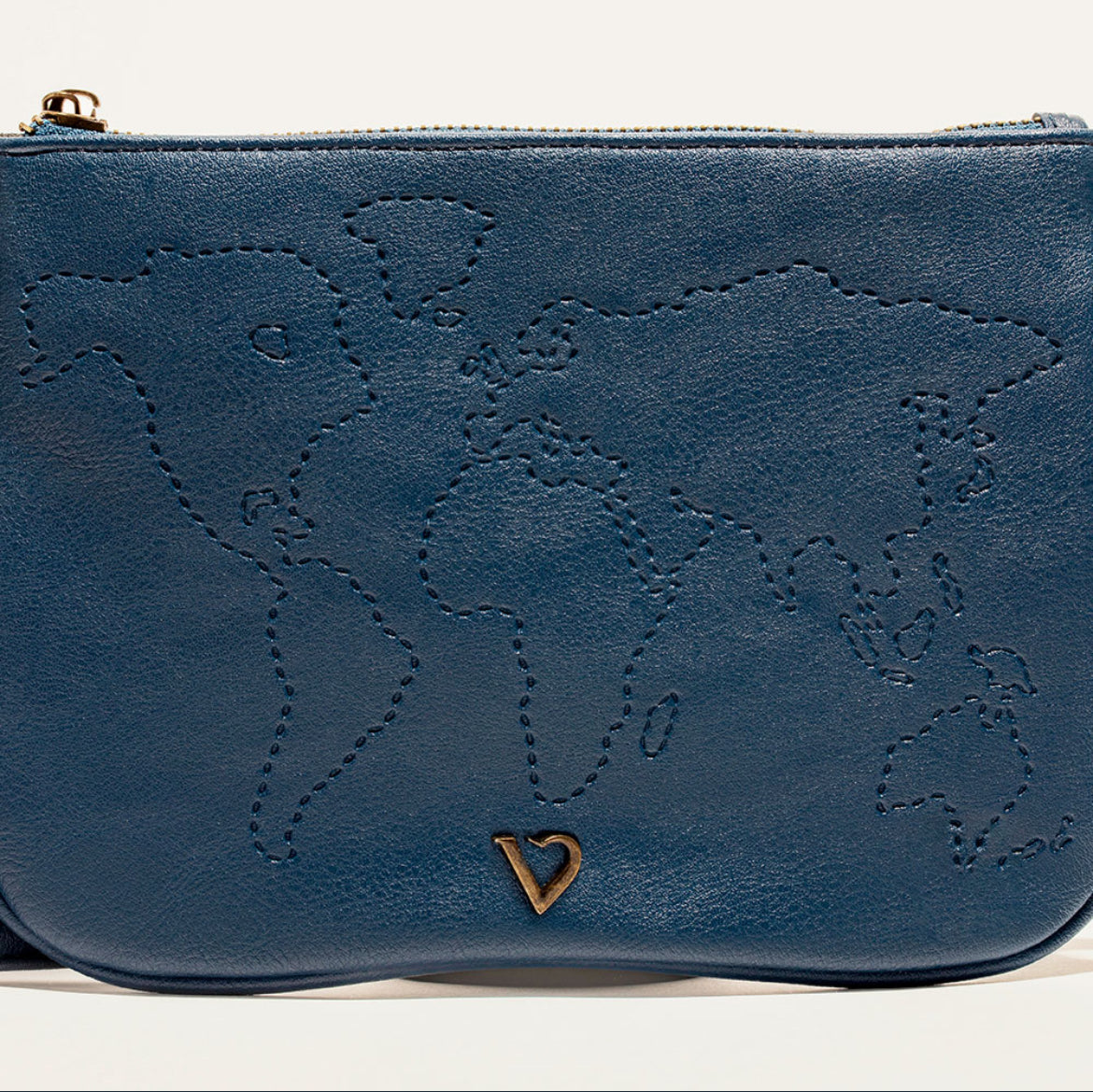 Vestopazzo clutch bag Asia Blue BO5103