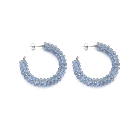 Vestopazzo GLR3502 orecchini semicerchi perline