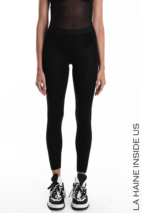 LH HEL LEGGINGS Jersey Viscose Black FW 25/26