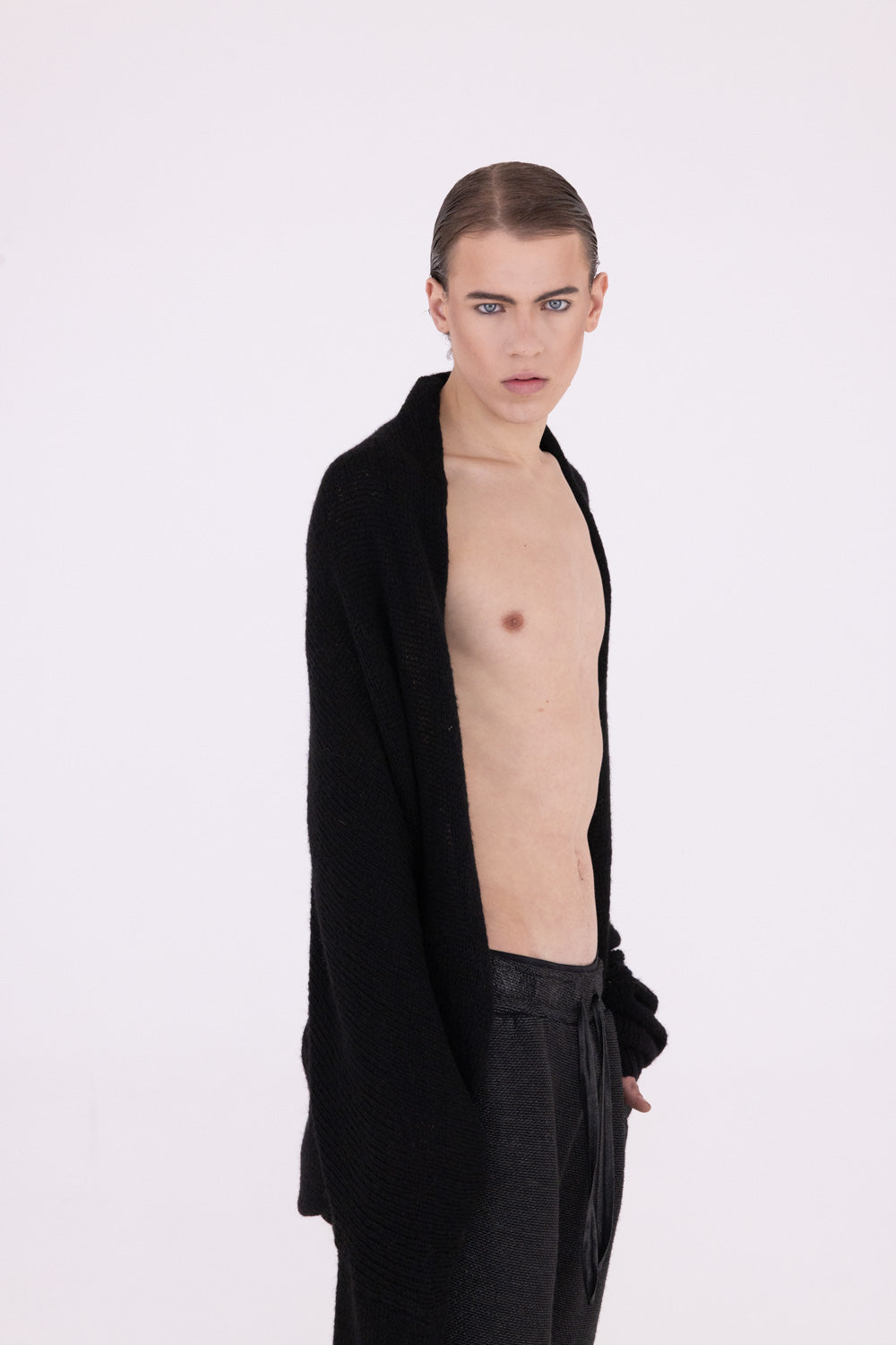 Sanctamuerte SX47 cardigan over