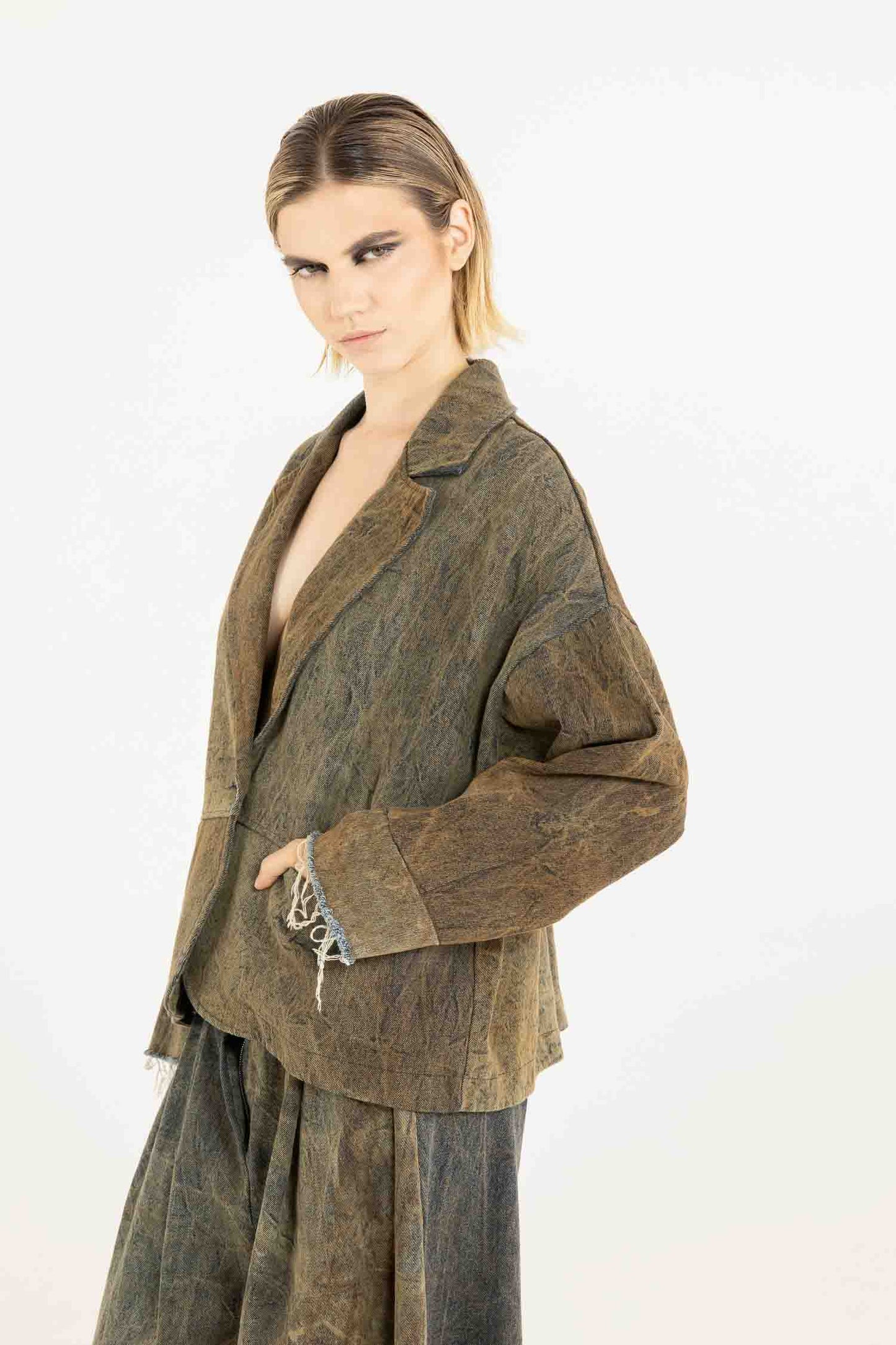 Sanctamuerte s338 blazer boxy