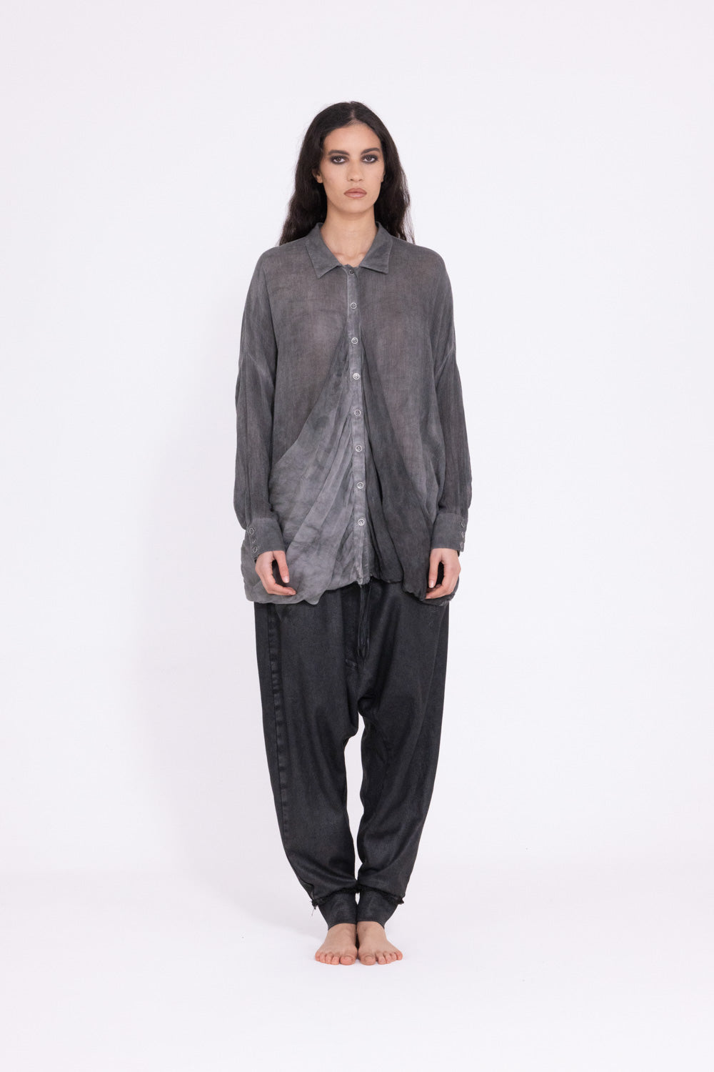 Sanctamuerte S156 Camicia tasche a gronda