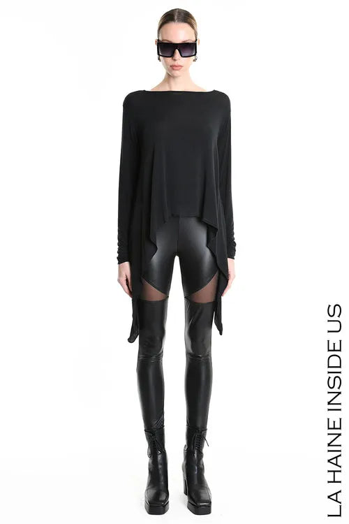 Lh W5206 MAGLIA Regular Asimmetrica in Modal Cashmere (diversi colori)