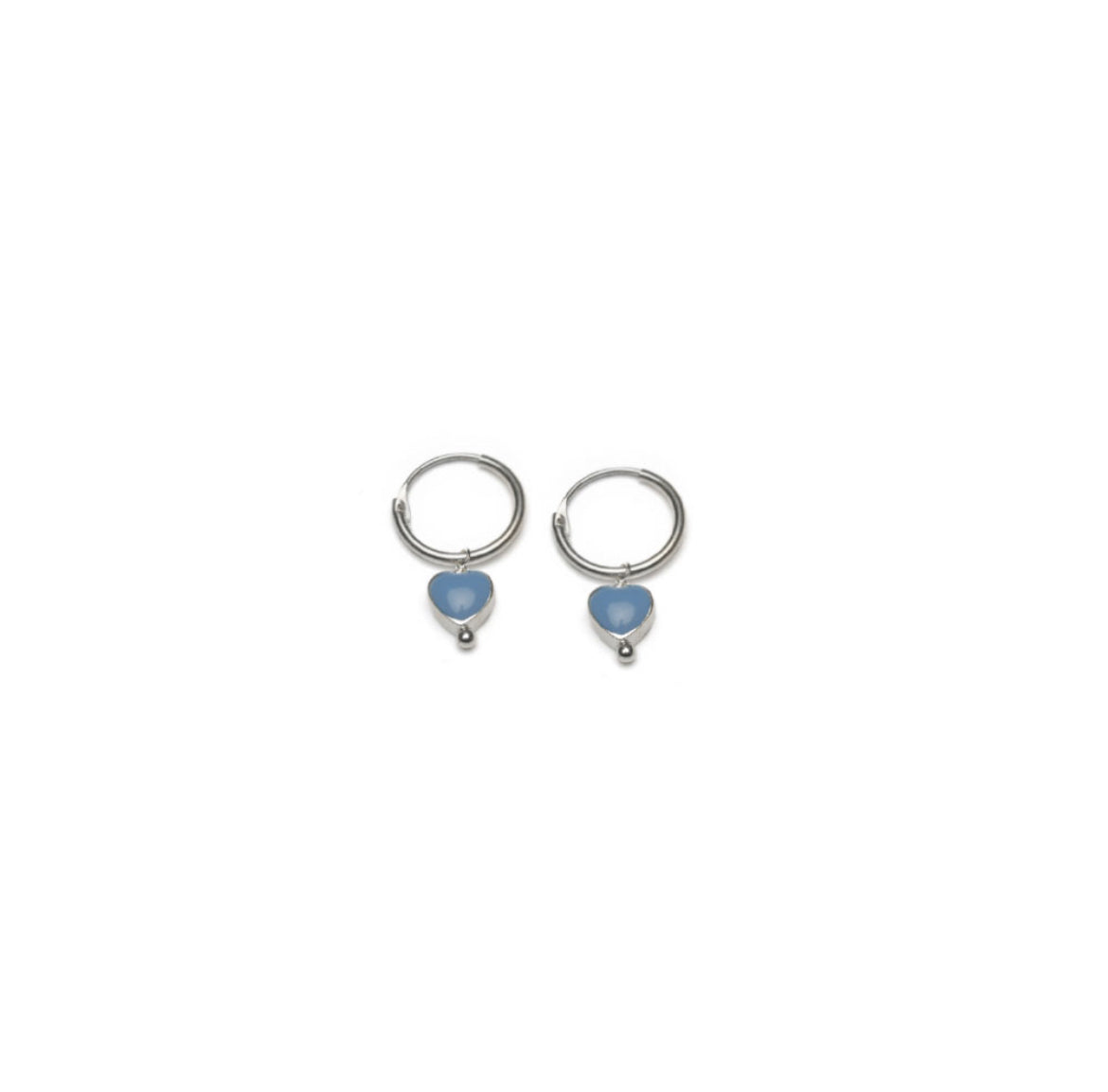 Vestopazzo heart earrings Denim LO80282 