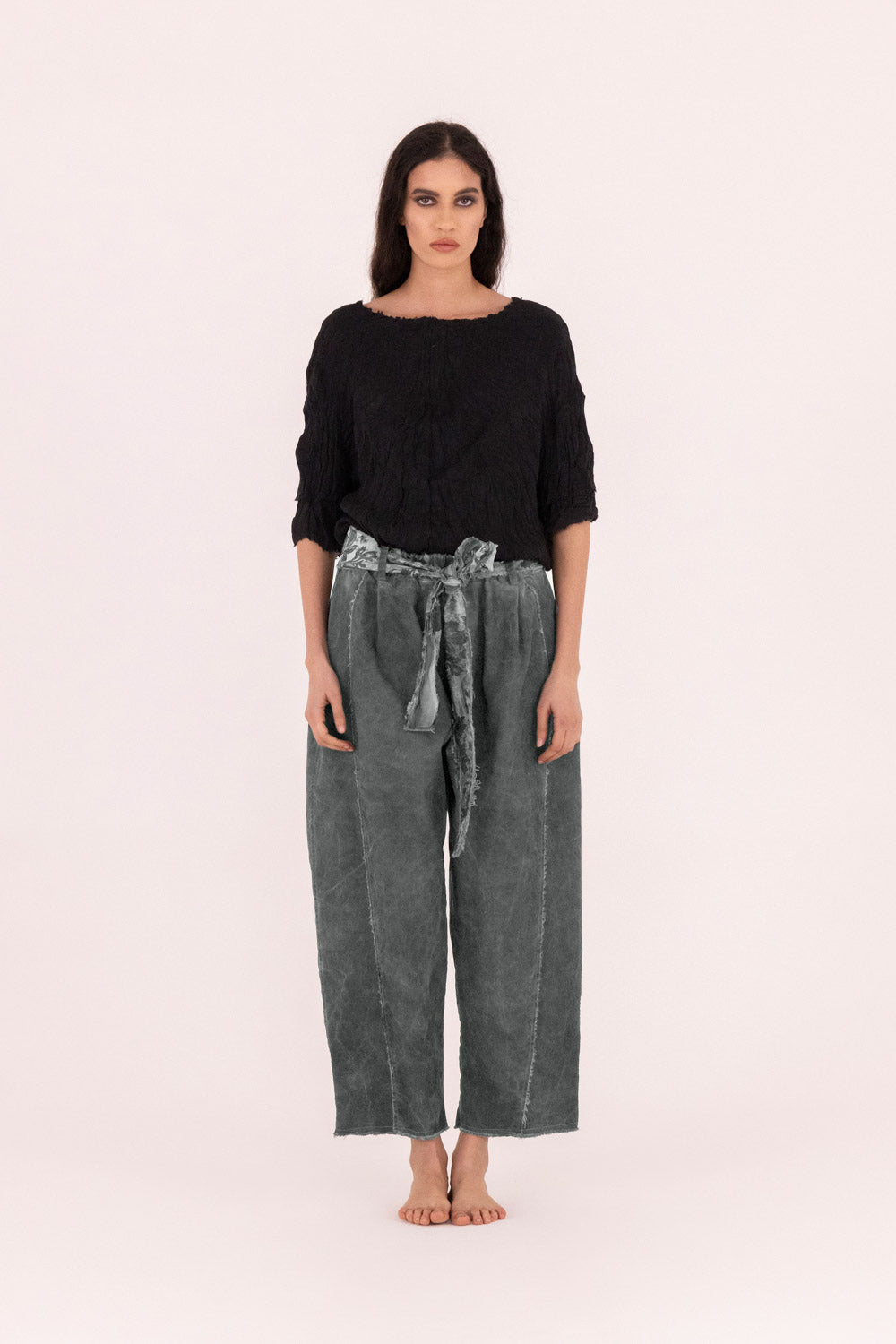 Sanctamuerte S231 pantalone over