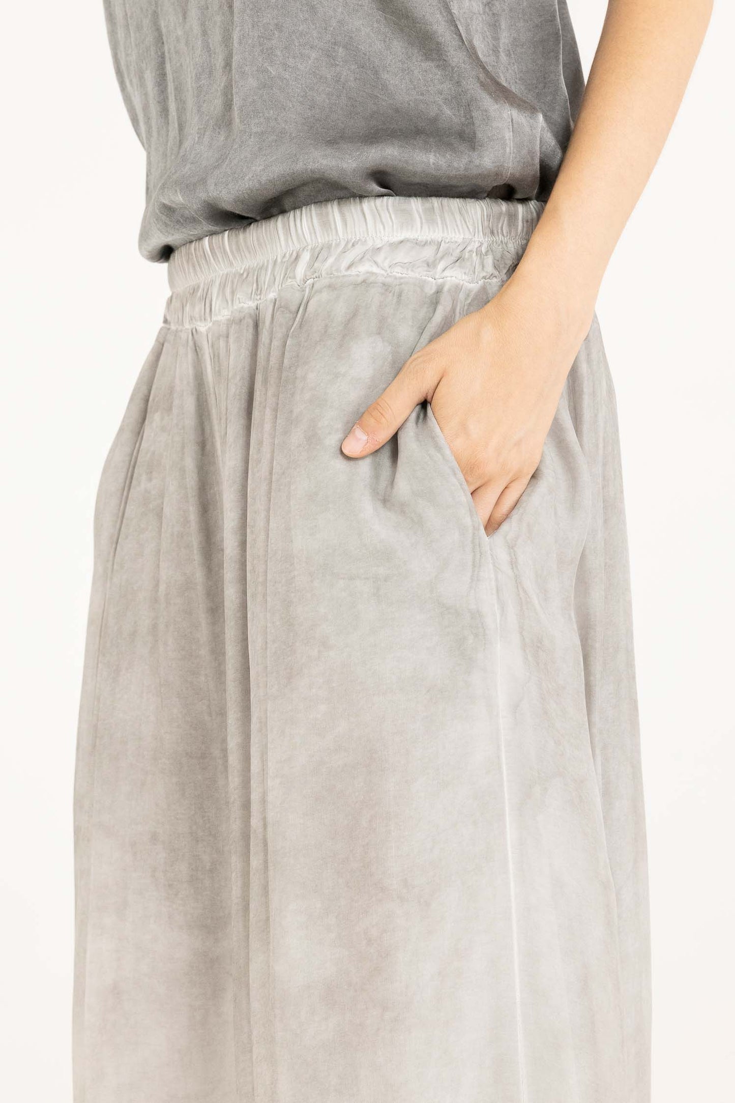 Sanctamuerte s281 pantaloni palazzo