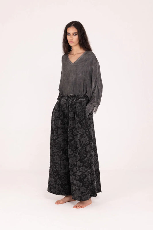 Sanctamuerte S192 Pantalone palazzo