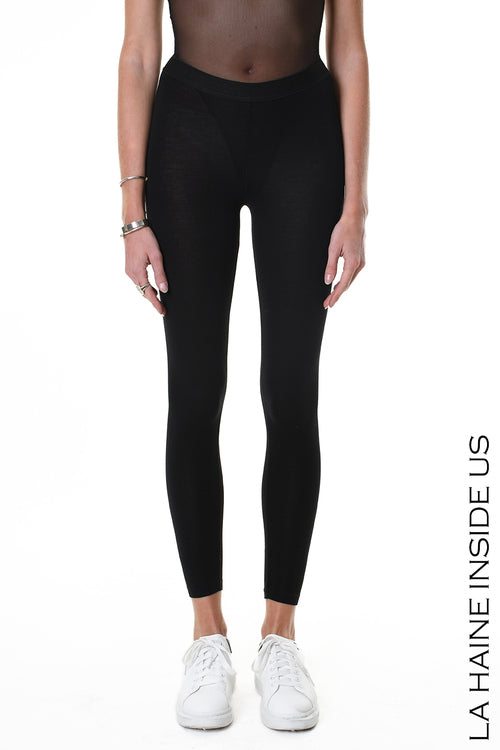 LH HEL LEGGINGS Jersey Viscosa Nero