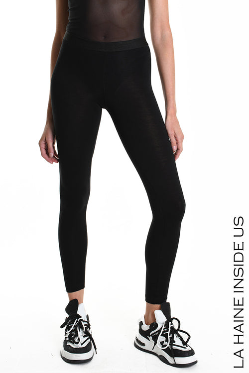 LH HEL LEGGINGS Jersey Viscose Black FW 25/26